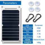 Portable USB Solar Panel Charger 5V – Compact Waterproof Solar Plate for Phone, Power Bank & Camping