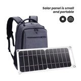 Portable USB Solar Panel Charger 5V – Compact Waterproof Solar Plate for Phone, Power Bank & Camping