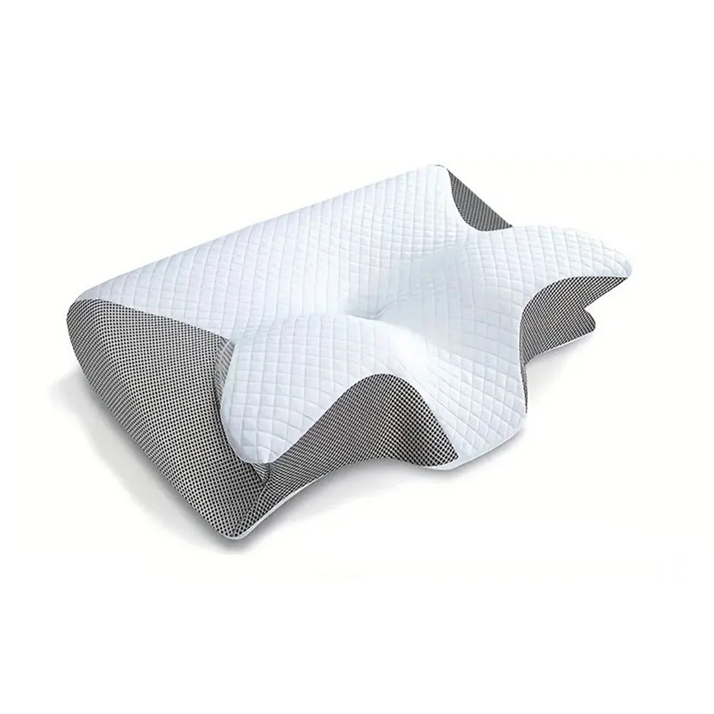 Ergonomic Memory Foam Neck Support Pillow – Anti-Snore Wedge Cushion for Better Sleep