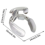 Electric Neck Massager with Pulse Therapy – USB Powered 4-Point Massage Device for Pain Relief