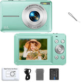 STUOGYUM DC403 4K Digital Camera for Photography - 50MP CMOS Sensor with 16X Digital Zoom, 2.4" LCD Screen, 1080P Video Recording | Compact Camera for Beginners & Kids