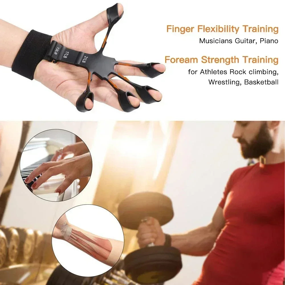 Professional Hand Gripper Strengthener | A-Type Grip Strength Trainer for Forearm & Muscle Relaxation | Unisex Workout Equipment for Home & Office