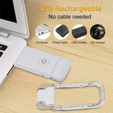 LED Clip-On Book Light – USB Rechargeable Eye-Care Reading Lamp for Kids & Adults | Adjustable Night Light for Bed or Table