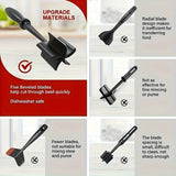 Plastic Meat Chopper & Ground Meat Masher – Heat Resistant Kitchen Tool for Cooking & Mixing