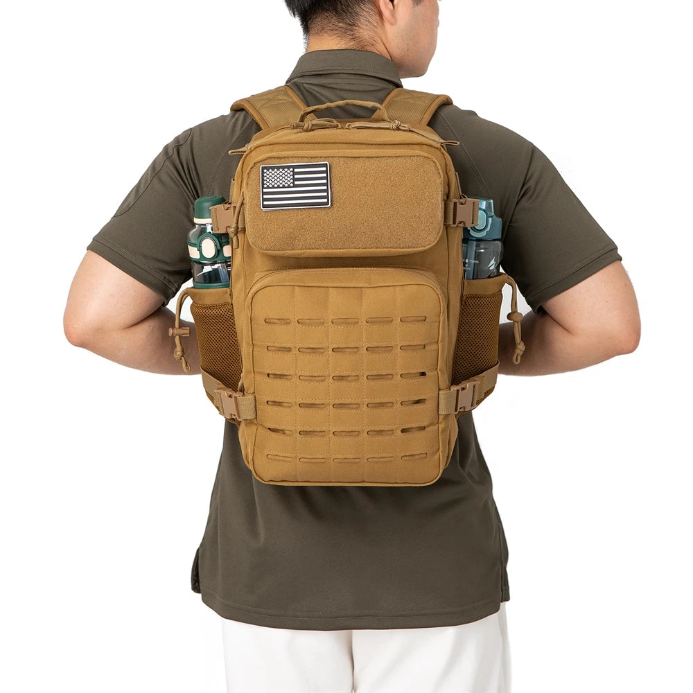 ReFire Gear Outdoor Backpack | Lightweight Polyester Daypack for Hiking, Travel & School | Unisex Softback Design