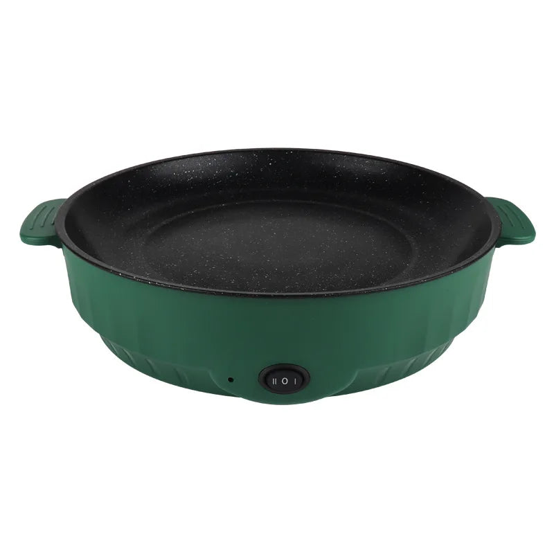 Electric Multi-Cooker Frying Pan 220V – Non-Stick Electric Skillet for Steak, Fish, BBQ & Omelette Cooking