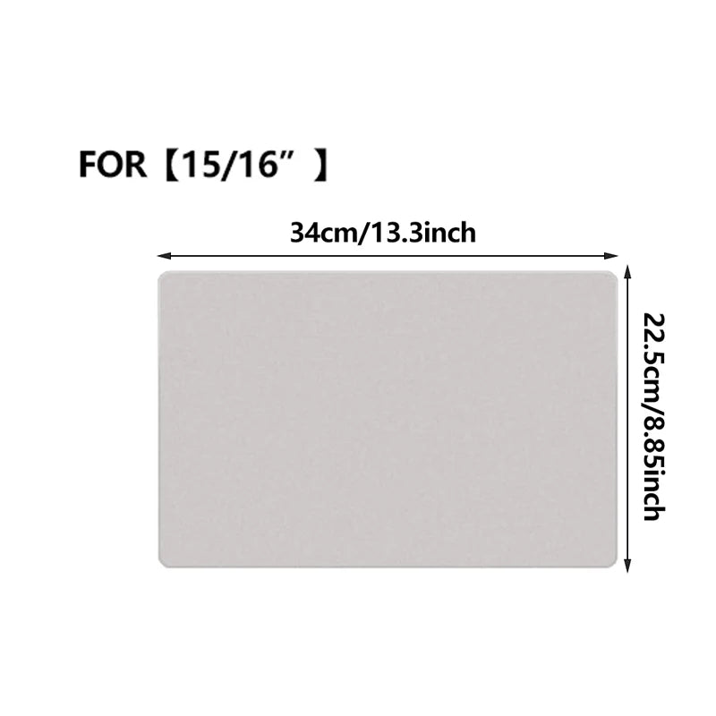 Microfiber Keyboard Protection Cloth for MacBook Pro – Dustproof Cleaning Cover for 13/14/15/16 Inch Laptops