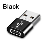 Type-C to USB Adapter - USB-C Female to USB-A Male Converter for Charging & Data Transfer | Compatible with Laptops, Car Chargers & PCs