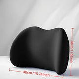 Memory Foam Seat Cushion & Lumbar Support Pillow – Breathable Office Chair Back & Seat Cushion