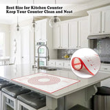 Non-Stick Silicone Baking Mat – Reusable Dough Kneading Pad