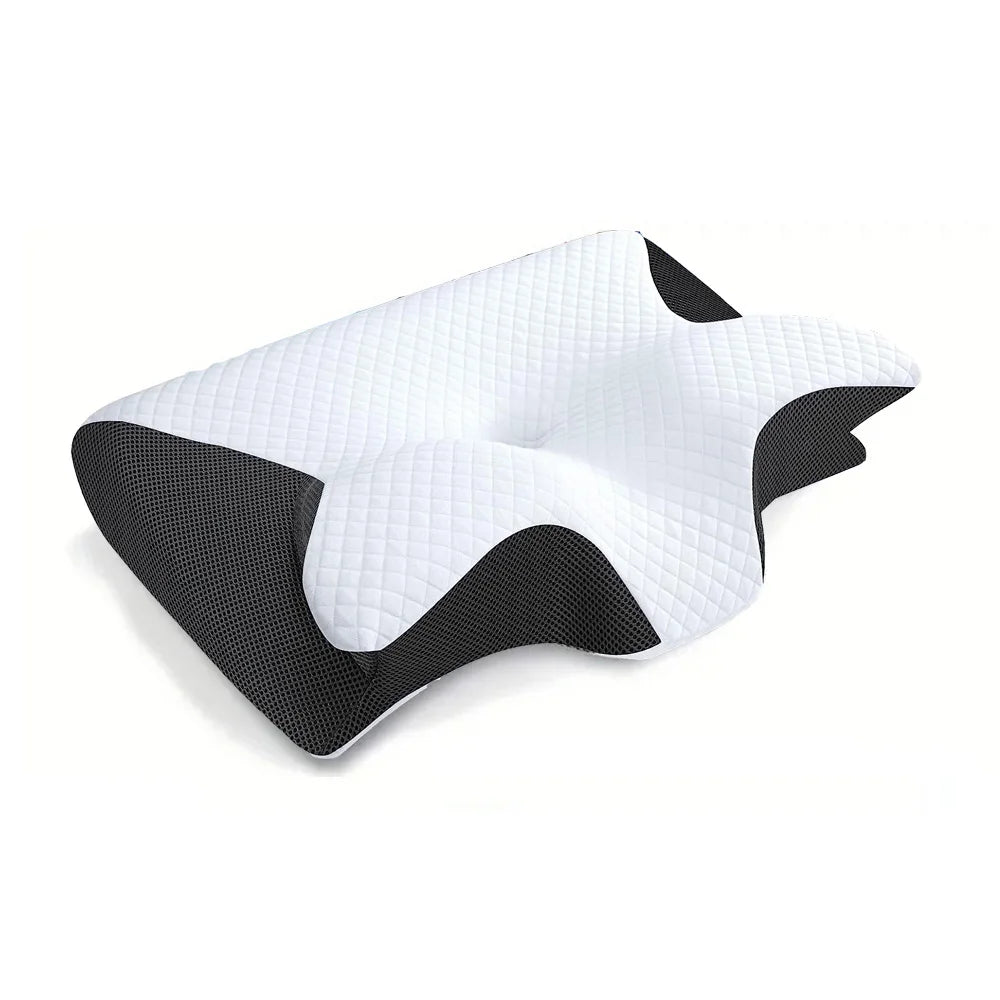 Ergonomic Memory Foam Neck Support Pillow – Anti-Snore Wedge Cushion for Better Sleep