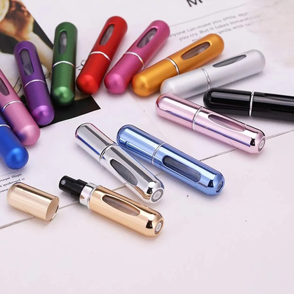 5ml Mini Refillable Perfume Spray Bottle – Travel-Size Portable Atomizer for Fragrance