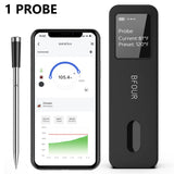 Wireless Bluetooth Meat Thermometer – Smart Digital Kitchen Thermometer for BBQ, Grill & Oven