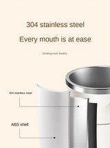 Self-Stirring Coffee Mug 380ml – Automatic Electric Mixing Cup with Temperature Display (USB Charging)