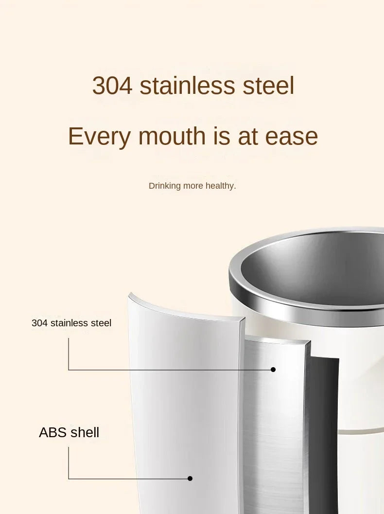 Self-Stirring Coffee Mug 380ml – Automatic Electric Mixing Cup with Temperature Display (USB Charging)
