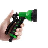 Heavy-Duty Zinc Alloy Garden Hose Spray Gun | 5 Spray Pattern Nozzle for Watering, Car Wash & Plant Care | Ergonomic Metal Water Cannon