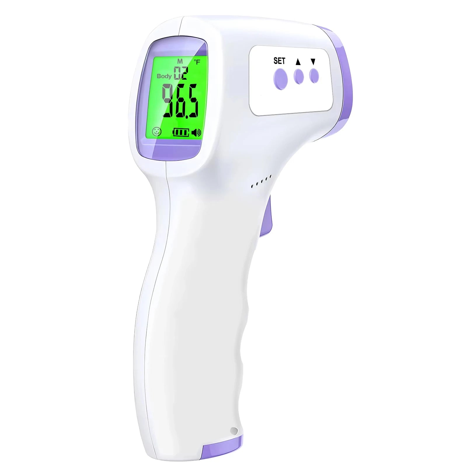 IDEABEL Digital Infrared Thermometer – Non-Contact Forehead Temperature Gun for Adults & Children