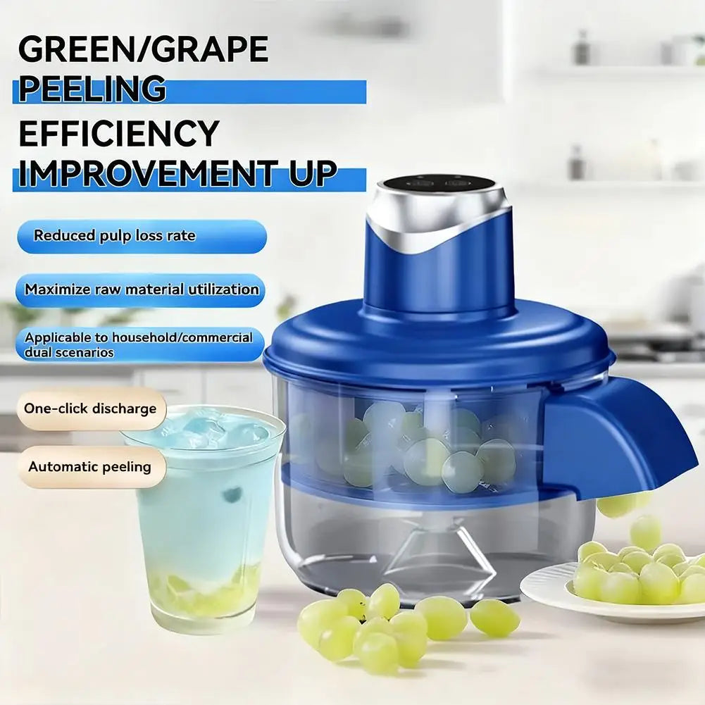 SADOER Electric Garlic & Fruit Peeler – Automatic 50W Kitchen Peeling Machine (USB Rechargeable)