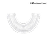 Kids U-Shaped Electric Toothbrush – 360° Sonic Rechargeable Silicone Toothbrush for Children