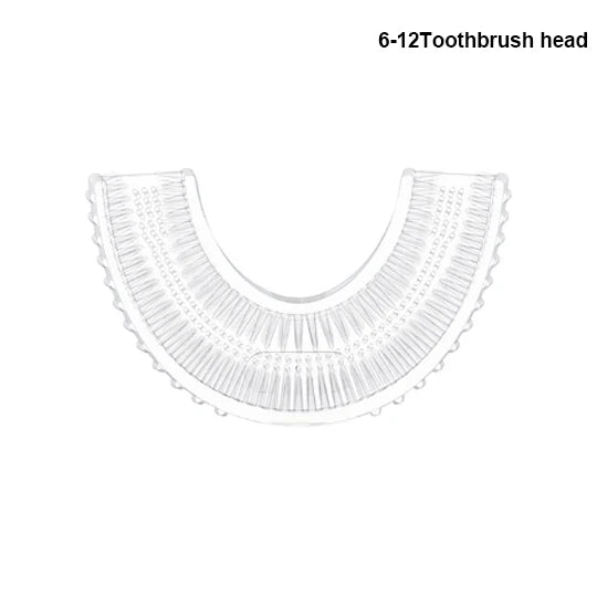 Kids U-Shaped Electric Toothbrush – 360° Sonic Rechargeable Silicone Toothbrush for Children
