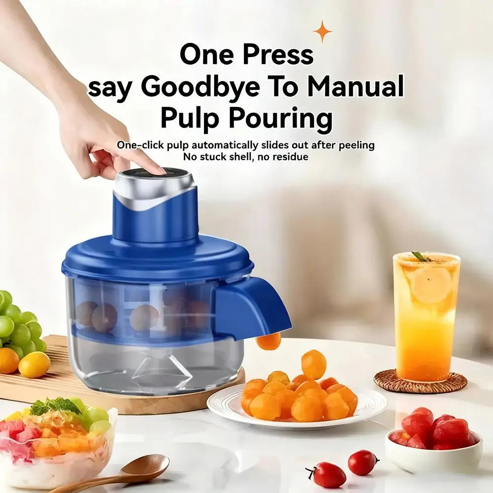 SADOER Electric Garlic & Fruit Peeler – Automatic 50W Kitchen Peeling Machine (USB Rechargeable)