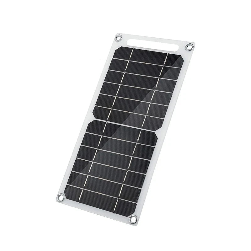 Portable USB Solar Panel Charger 5V – Compact Waterproof Solar Plate for Phone, Power Bank & Camping
