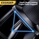 Essager Magnetic Wireless Car Charger 15W – RGB Seven-Color Fast Charging Phone Holder Mount for iPhone 15/14/13 & Android