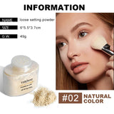 Loose Setting Powder – Long-Lasting Matte, Oil-Control & Waterproof Finish