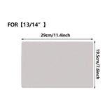 Microfiber Keyboard Protection Cloth for MacBook Pro – Dustproof Cleaning Cover for 13/14/15/16 Inch Laptops