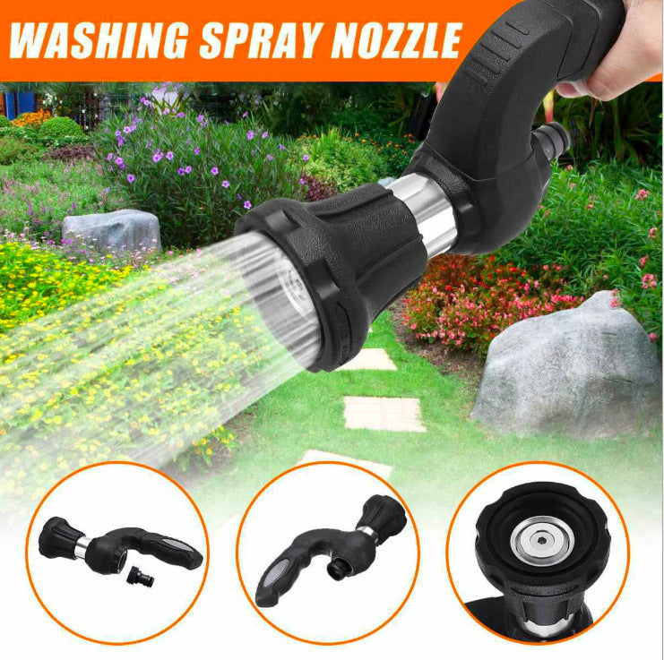 Mighty Power Hose Blaster Nozzle – High-Pressure Garden Spray Gun for Lawn & Car Wash