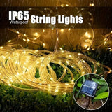 Solar LED String Lights Outdoor Waterproof – 50/100 LED Fairy Lights for Garden, Patio & Christmas Decoration