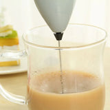 Wireless Electric Milk Frother Handheld Coffee Whisk – Mini Foam Maker & Egg Beater Mixer