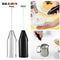 Wireless Electric Milk Frother Handheld Coffee Whisk – Mini Foam Maker & Egg Beater Mixer