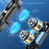 FS01 Dual Fan Mobile Phone Cooler – Fast 10s Cooling Gaming Radiator with Wireless Battery