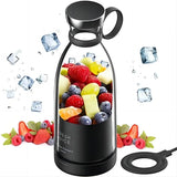 Portable Electric Juicer Blender – USB Rechargeable Mini Fruit Mixer & Smoothie Maker | Multifunction Juice Extractor for Home & Travel