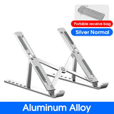YYLM N8 Adjustable Aluminum Laptop Stand – Foldable Portable Cooling Stand for MacBook & Notebook