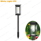 Solar LED Garden Pathway Lights – IP65 Waterproof Outdoor Landscape Lamp with Warm & White Light