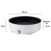 Electric Multi-Cooker Frying Pan 220V – Non-Stick Electric Skillet for Steak, Fish, BBQ & Omelette Cooking