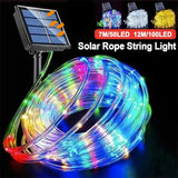 Solar LED String Lights Outdoor Waterproof – 50/100 LED Fairy Lights for Garden, Patio & Christmas Decoration