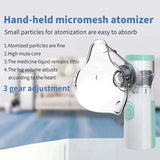 LINGKUN Portable Mesh Nebulizer – Silent Handheld Asthma Inhaler for Adults & Children