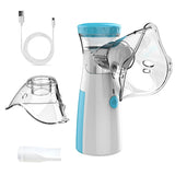 LINGKUN Portable Mesh Nebulizer – Silent Handheld Asthma Inhaler for Adults & Children