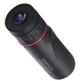 10x25 Monocular | IPX4 Water Resistant High Power Pocket Scope | 25mm Objective Lens for Bird Watching, Hiking & Travel