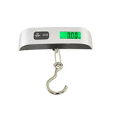 Digital LED Hanging Scale | Portable 50kg/110lb Battery-Powered Luggage & Fishing Scale | CE Certified Handheld Weighing Device