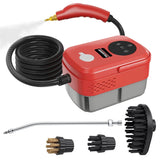 BALASHOV 2500W Steam Cleaner Machine | 105°C High-Temperature Handheld Cleaner for Floors, Cars & Air Conditioners | 2m Hose with 6 Gears