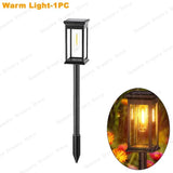 Solar LED Garden Pathway Lights – IP65 Waterproof Outdoor Landscape Lamp with Warm & White Light
