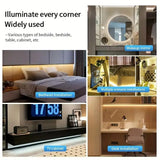 Saimili COB LED Strip Light 5V USB – Touch Dimmable Flexible Tape for TV Backlight, Mirror & Room Decor