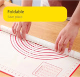 Non-Stick Silicone Baking Mat – Reusable Dough Kneading Pad