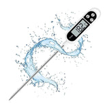 Digital Food Thermometer with Stainless Steel Probe – Instant Read Kitchen & BBQ Temperature Gauge