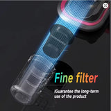 Zqoxinnova Cordless Handheld Vacuum Cleaner | Wireless Mite Remover for Bedding & Upholstery | Deep Cleaning Robot for Mattress, Sofa & Car Interior