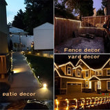 Solar LED String Lights Outdoor Waterproof – 50/100 LED Fairy Lights for Garden, Patio & Christmas Decoration